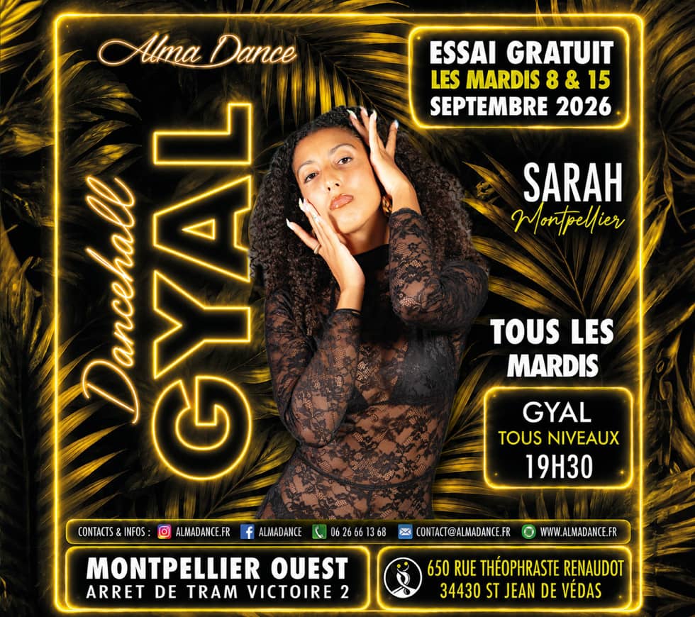 Cours de Gyal à Montpellier - Alma Dance école de danse latine et urbaine