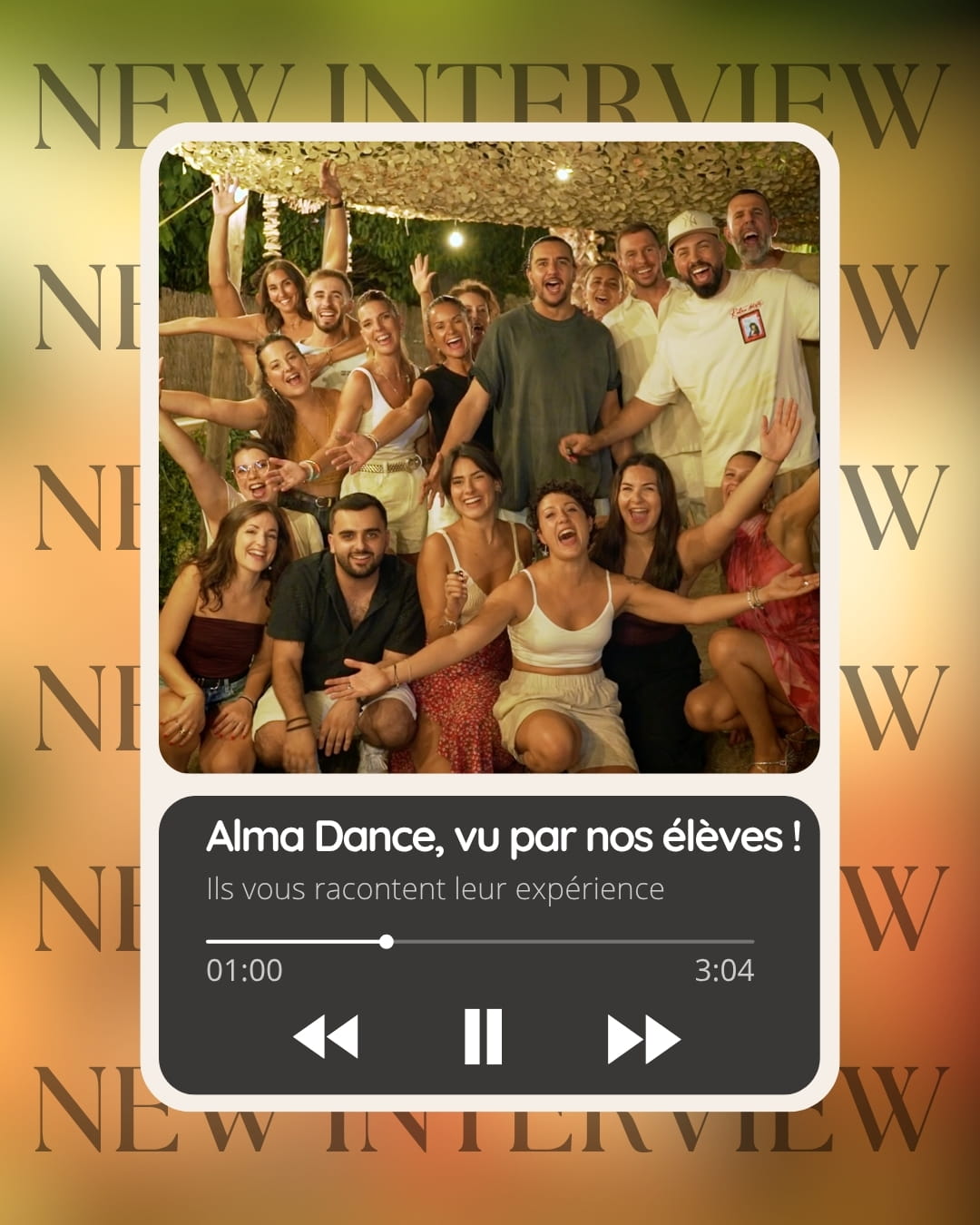 ITV élèves de l'école de danse 2026/2027